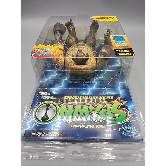 1996 McFarlane Spawn Series 1 Special Limited Edition Gold Tremor With Comic - Picture 12 of 14